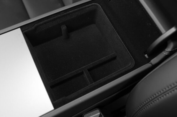 meryll Beflocktes Armlehnen-Ablagefach für Tesla Model Y 2025 - Image 2