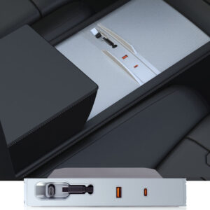 meryll USB-Hub für Tesla Model Y 2025 – Multifunktionaler Anschlussverteiler