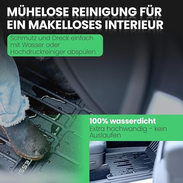meryll Gummimatte Frunk für Tesla Model 3 Highland – Umweltfreundliches Recycling-Material - Image 3
