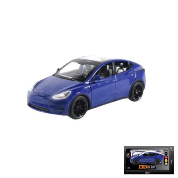 meryll Tesla Model Y Modellauto 1:32 – Perfektes Geschenk für Fans - Image 5